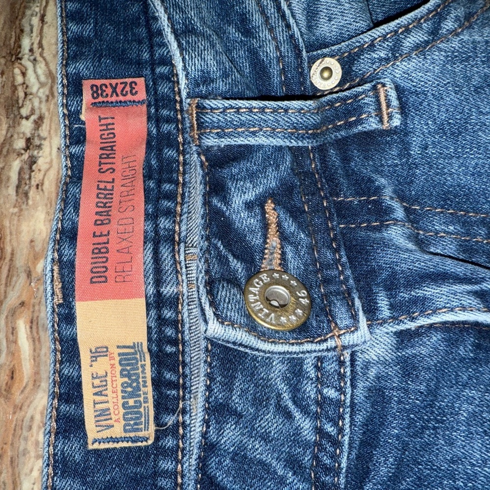 Rock & Roll Cowgirl Blue Straight Leg Jeans